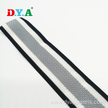 Flat Polyester Mesh Knitted Tape Webbing Band